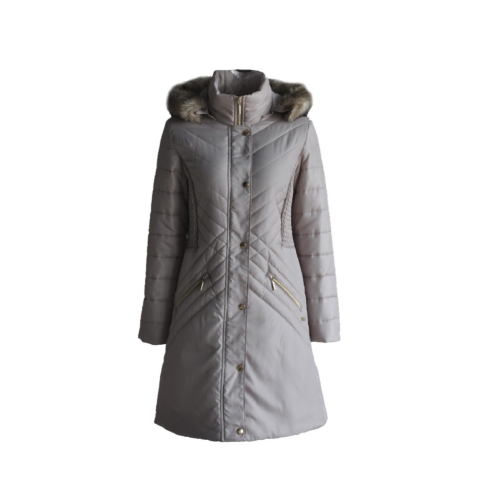 Women's Quiltd Jacket with elastic sides