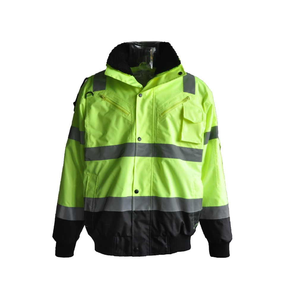 Men's Two-tone Safety Jacket with lines